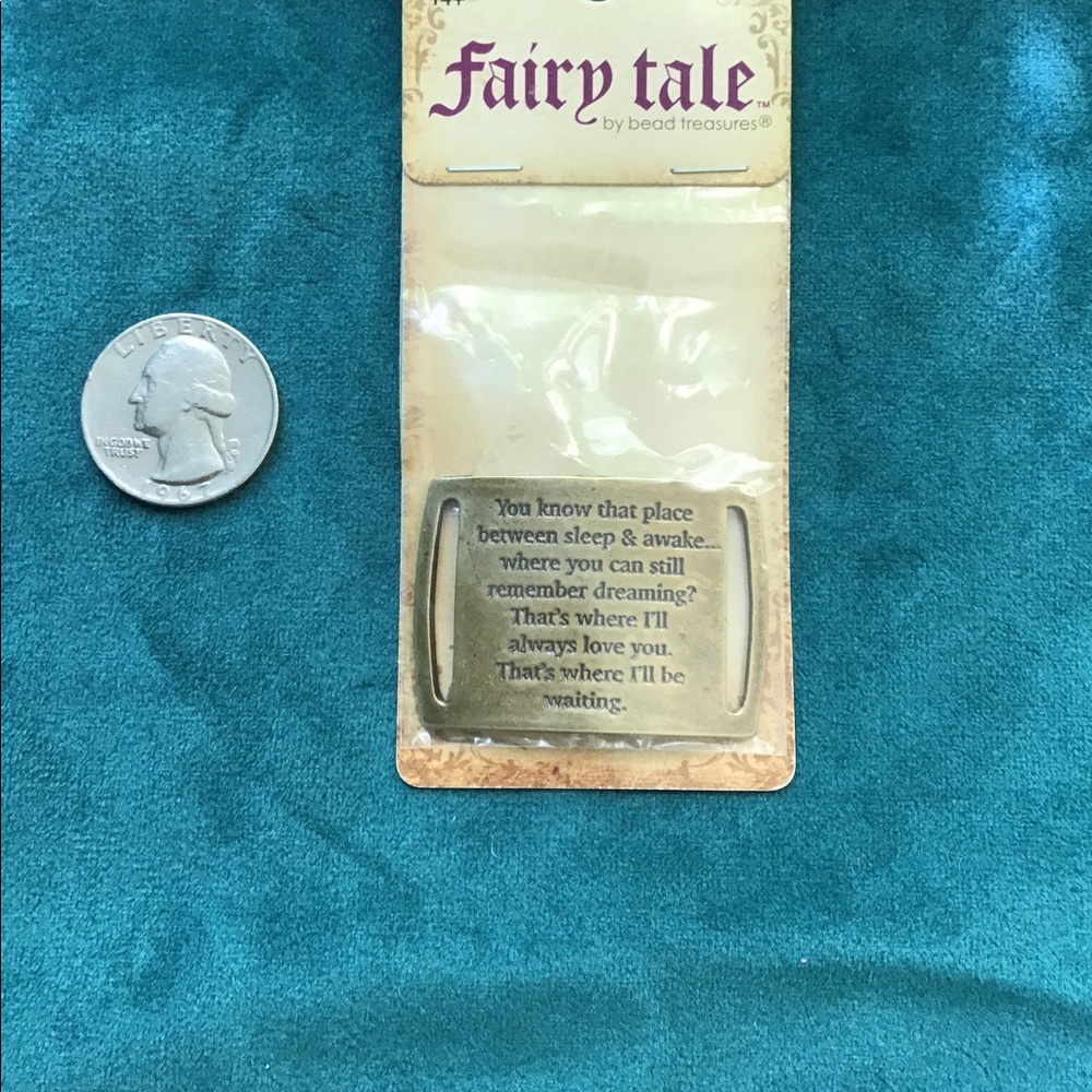 Peter Pan quote brass stamping